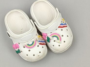 kapcie na wysokie podbicie dla dziecka: Flip Flaps Crocs, 20, Used