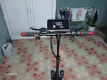 Электротранспорт: Güclü elektrik skuter - Geniş, parlaq LED displey: sürət (km/s) — 7