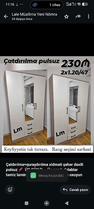 divar kitab refleri: *Çatdırılma+quraşdırılma xidməti şəhər daxili pulsuz* 📌 *ÜÇ GÜN🥳* — 1