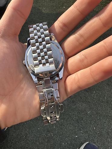 Классические часы: Наручные часы с зеленым циферблатом в стиле Rolex Oyster Perpetual — 4