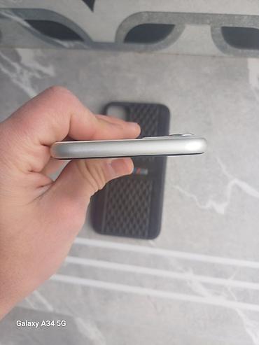 Apple iPhone: IPhone 11, 64 GB, Ağ, Simsiz şarj, Face ID, Sənədlərlə — 9