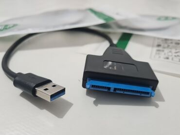 5д: Кабель-адаптер USB 3.0 - SATA предназначен для подключения