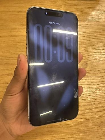 16 про макс бу: IPhone 15 Pro Max, Б/у, 256 ГБ, Серебристый, Защитное стекло, 89 % — 4