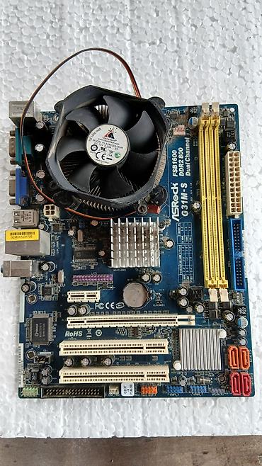 Digər ehtiyat hissələri: Salam. Köhnə stolüstü kompüter hissələri satılır. 2×1GB RAM (cəmi 2GB) — 2