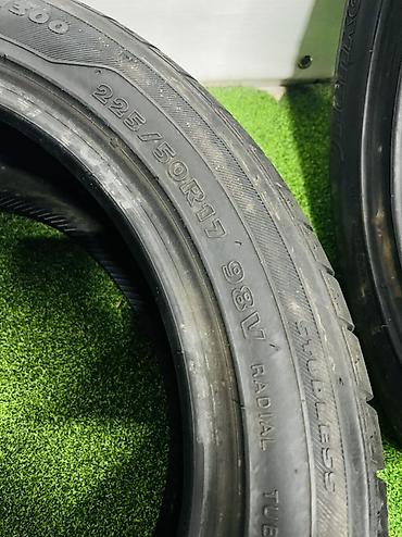 kumho: Шины 225 / 50 / R 17, Зима, Б/у, Пара, Легковые, Корея, Kumho — 5