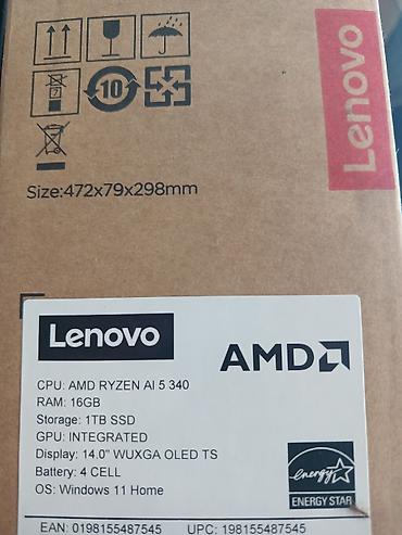 lenovo yoga: Новый Lenovo Yoga, 14 ", AMD Ryzen 5, 1 ТБ, Самовывоз — 1