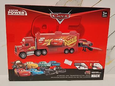 молния маквин игрушка: Набор игрушек “Cars / Тачки” — грузовик Mack с машинками Состав — 2