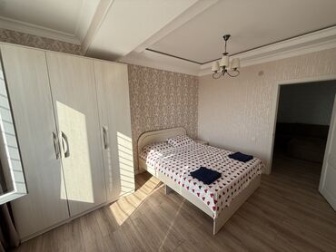 аренда квартир в бишкеке на долгий срок: 2 комнаты, Душевая кабина, Постельное белье, Кондиционер