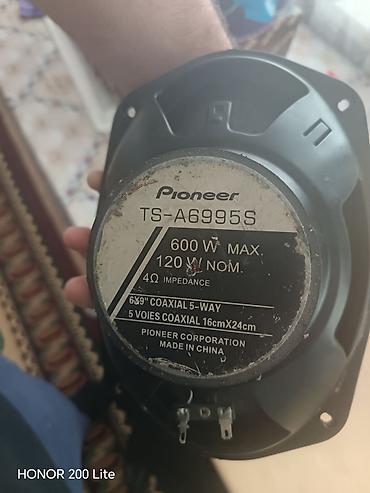 butun avto: Pioneer TS-A6995S avtomobil akustikası – 6x9" (16x24 sm) koaksial — 2