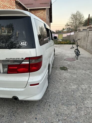 тайота пасса: Toyota Alphard: 2004 г., 3 л, Автомат, Газ, Минивэн