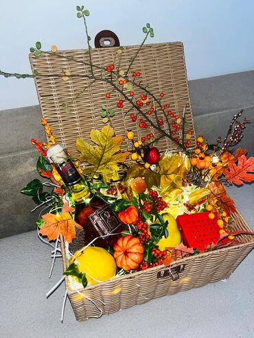 Kompleti namirnica: Poklon aranžmani – premium setovi sa pićem i dekoracijom - Ručno — 21