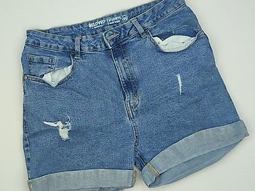relaxed jeans: Denim, Szorty damskie, rozmiar L — 1