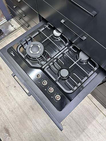 Встраиваемая выдвижная газовая варочная панель Midea. - 4 конфорки lalafo.kg да Встраиваемая выдвижная газовая варочная панель Midea. - 4 конфорки