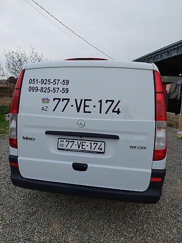 запчасти портер 1: Mercedes-Benz Vito yük furgonu - Model: Vito (W639) - Mühərrik: 111 — 1