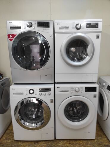 Стиральные машины: Стиральная машина LG, Б/у, Автомат, До 5 кг, Компактная — 4