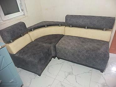 Divan və kreslo dəstləri: 1aydi almsam basqasin alram deye satram Künc tipli yumşaq divan-dəst — 2