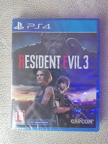 ucuz playstation 4 oyunları: Çagarası üzərində yeni bağlı qutuda resident evil 3 disk satılır — 1