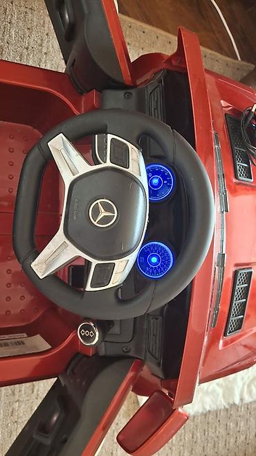 lepe patike: Dečiji električni automobil – Mercedes-Benz ML350 4MATIC, crvene boje — 3