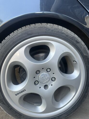 хромированные диски: Куйма Дисктер R 18 Brabus, Комплект, тешиктери - 5, Колдонулган