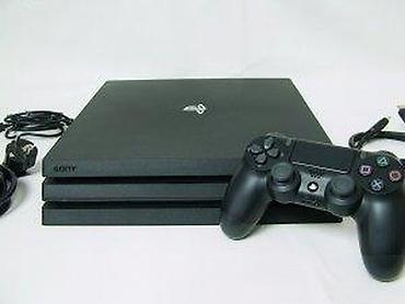 PS4 (Sony Playstation 4): U ponudi Sony PlayStation 4 PRO konzola u odličnom stanju. PS4 PRO — 18