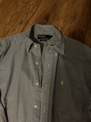 Košulje, bluze i tunike: Ralph Lauren, M (EU 38), Pamuk, Karirani