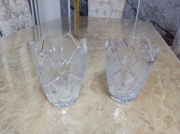 продам бутылки стеклянные: Vaza dəsti, Xrustal