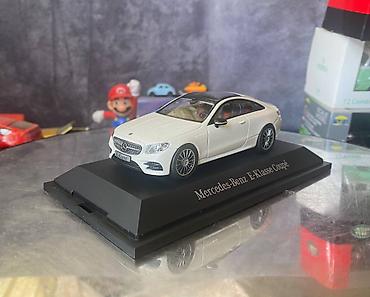 Avtomobil modelləri: Коллекционная модель Mercedes-Benz E-class W213 Coupe white 2017 — 19