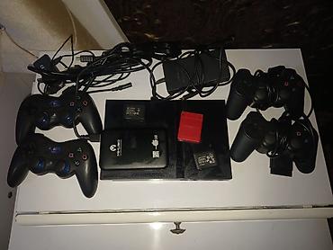 ipohone 1: PlayStation 2 Slim komplekti - Konsol: Sony PlayStation 2 Slim (SCPH — 4