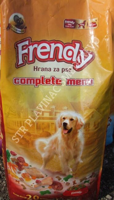 Psi: Frendy granule za pse curetina 20kg. Za porucenenih 20kg ( 1 dzak )