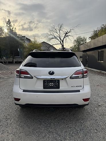 Lexus: Lexus RX: 2013 г., 3.5 л, Гибрид, Кроссовер — 2
