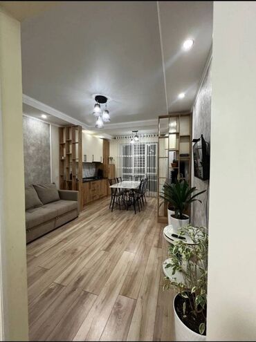 сдаю квартиру в джалал абаде: 2 комнаты, 60 м², Элитка, 9 этаж, Дизайнерский ремонт