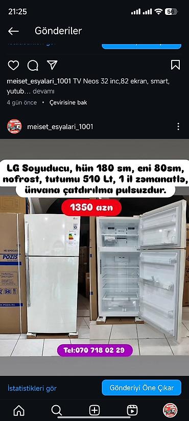 soyuducu satilir: Yeni 2 qapılı Midea Soyuducu Satılır, rəng - Qara, Dispenserli — 5