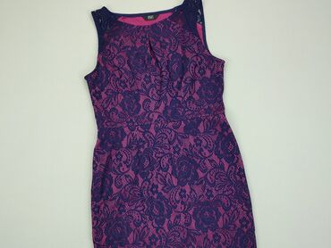 fioletowa spódnice rozkloszowane: Sukienka, S, F&F, stan - Dobry