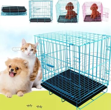 переноски для животных: Клетки - вольеры для собак, кошек, кроликов, морских свинок. Удобны в