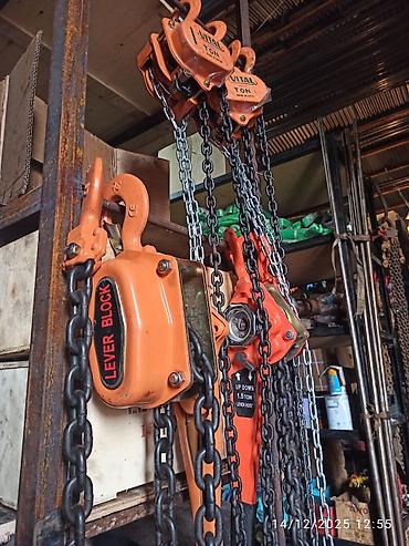 Alətlər: Məhsul: VITAL zəncirli əl talı (chain block) — 1 ton Xüsusiyyətlər: - — 4