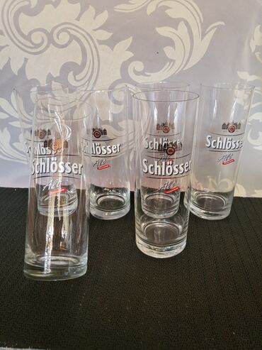 Čaše: Case nove za pivo 2008g.Schllosser Nemacka. Case nove,sve na njima — 8