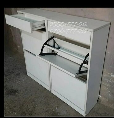 Полки для обуви: Узкая, компактная обувница без ручек Отличное решение для узкого — 19