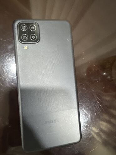samsun a12: Samsung Galaxy A12, Б/у, 128 ГБ, цвет - Черный, 2 SIM