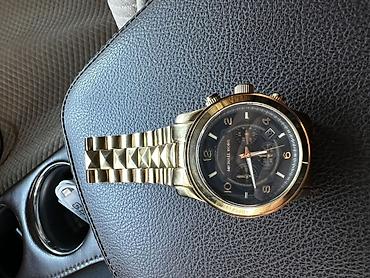 Мужские часы Michael Kors (хронограф) - Корпус и браслет из at lalafo.kg Мужские часы Michael Kors (хронограф) - Корпус и браслет из