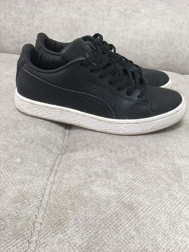 мужское портмоне из натуральной кожи: Эркектердин кроссовкасы, 38, Puma, Жаңы, түсү - Кара, Акылуу жеткирүү