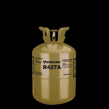 Qaz balonları: Freon qaz, R427a, yenidir