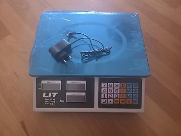 Elektron tərəzilər: Elektron ticarət tərəzisi – LIT - Yükləmə qabiliyyəti: maksimum 40 kq — 2