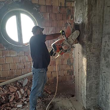 sumqayit gence avtobus: Beton və dəmir-beton kəsimi xidməti - Divar, tavan və döşəmələrdə — 5