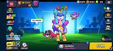 Digər: Brawl Stars oyun hesabı - Kupa: 51,204 - Səviyyə/XP: 30 səviyyə — 9