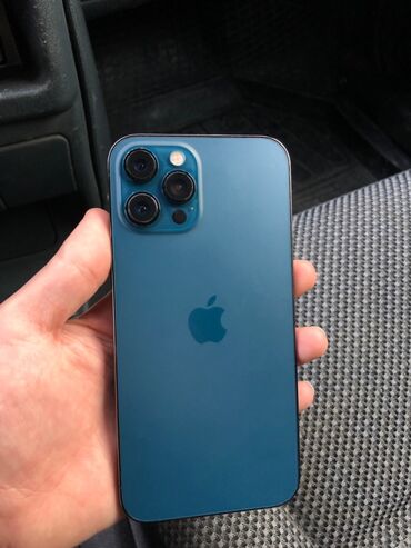 iphone 11 pro max kabro: IPhone 12 Pro Max, 128 GB, Blue Titanium, Face ID