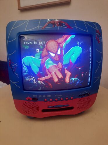 Televizori: Mali televizor,Lexibook tv sa dvd pleyer-om - Spider man Pozeljno — 4