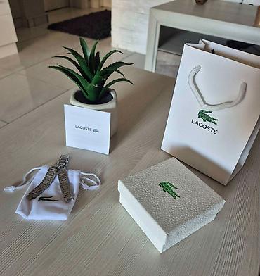 aksa: Lacoste muška narukvica od nerđajućeg čelika - Materijal: nerđajući — 1