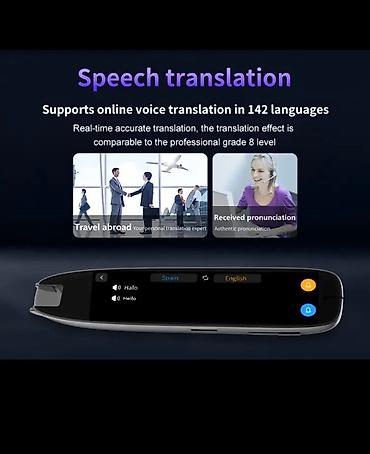 Другая аудиотехника: Переводчик на 142 Языка для Читателей с Нарушениями - Сканирование at lalafo.kg — 4 Другая аудиотехника: Переводчик на 142 Языка для Читателей с Нарушениями - Сканирование — 4