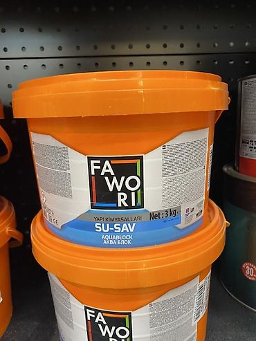 aqua: Гидроизоляция Fawori SU-SAV AQUABLOCK, 3 кг - Назначение — 1
