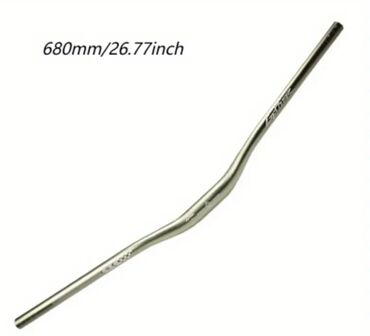 Velosiped sükan borusu – 680 mm (26.77 inch) - Növ: Riser tipli düz